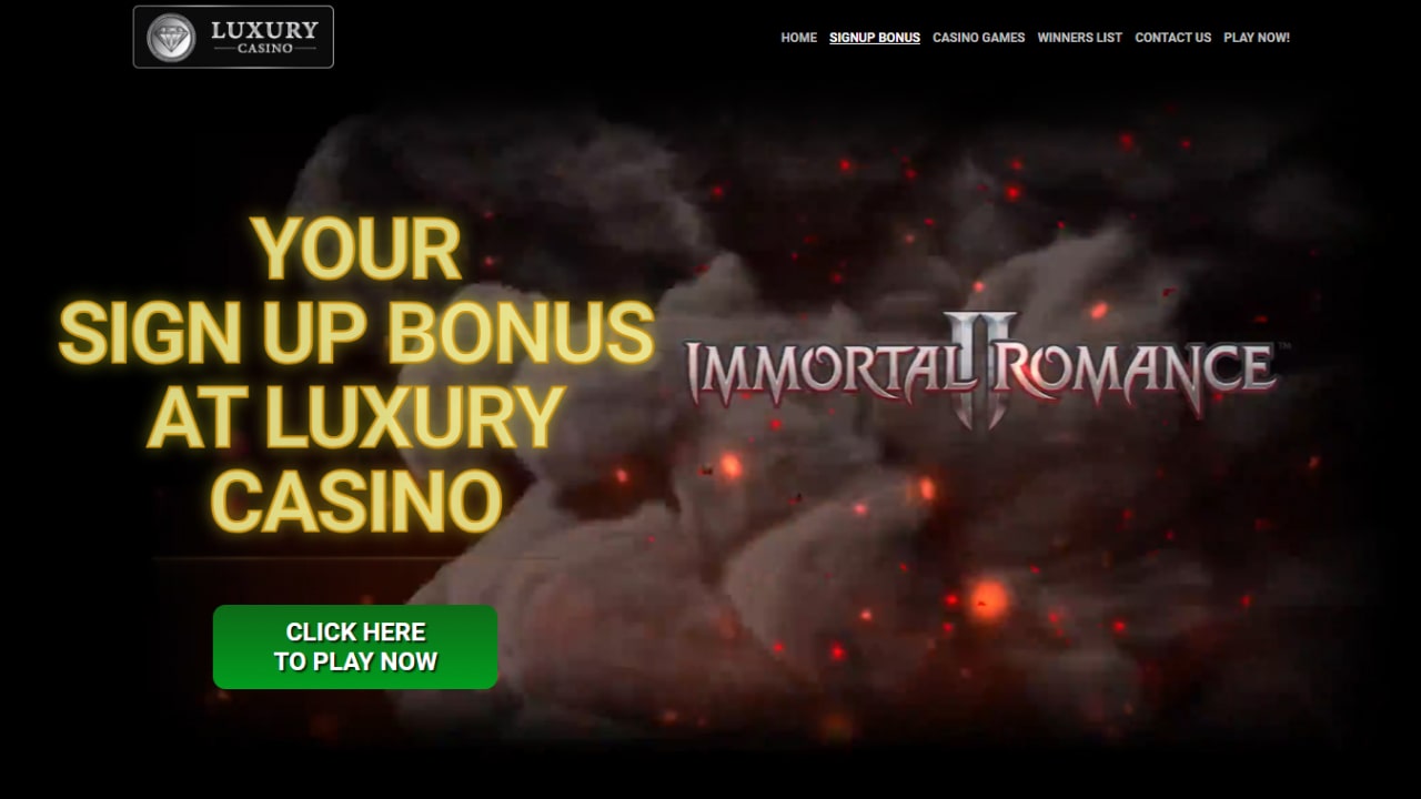 Luxury casino bonuses