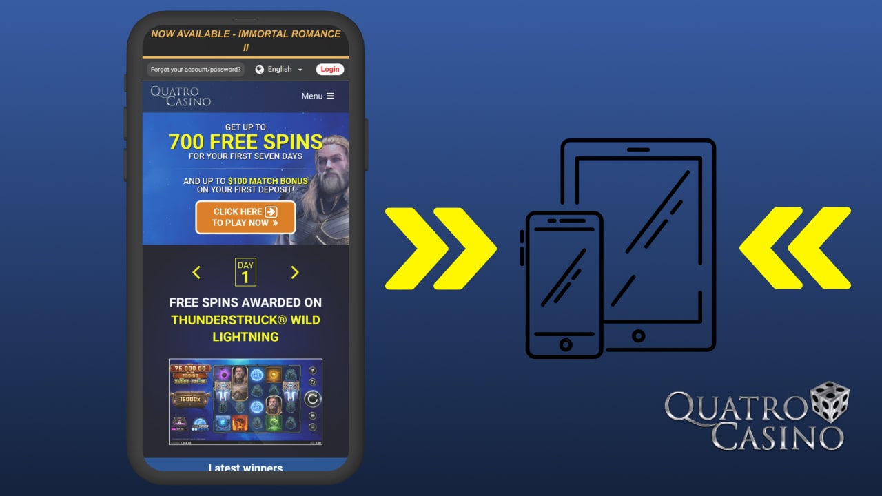 Quatro Casino mobile