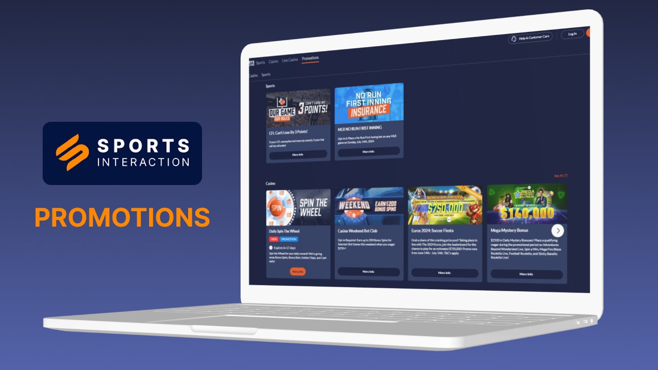 Sports interaction promotions